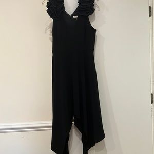 HALSTON Black Dress in size 6